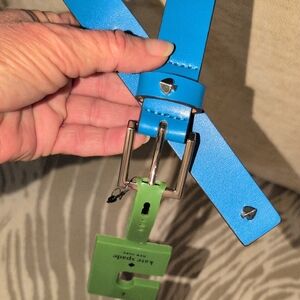 Kate Spade Blue Belt - New With Tags